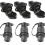 ETUKER 3pin Trailer Plug Socket with Flat Terminals, 3x Plug and 3x Socket for Trailer, Van 1
