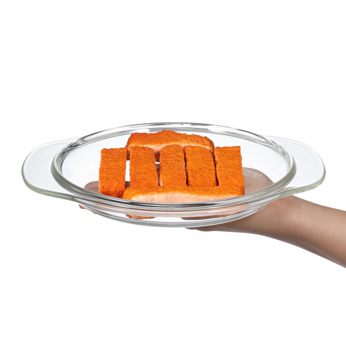 3Pièces Protection Micro-Ondes Verre Couvercle Plateau Résistant