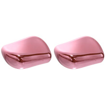 2Pièces Outil Pédicure Verre Rose Pour Retrait Durable