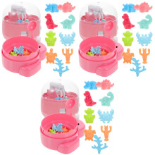 6Pièces Mini Machine Griffe Enfant Rose Jouet Main-Œil