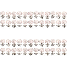 48Pièces Boutons Cachés Rose Décoratifs Et Anti Ouverture