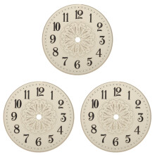 3Pièces Cadrans Rond Pour Accessoires DIY