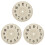 3Pièces Cadrans Rond Pour Accessoires DIY 1