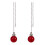 2Pièces À Rouge En Cristal, Pour Ventilateur Lampe 1