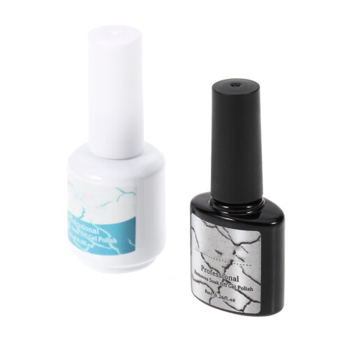 4Pièces Vernis Gel Ongles Rapide Abîmer