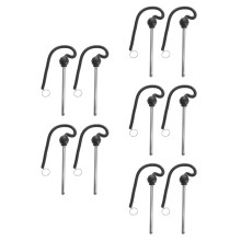 10Pièces Broche Charge Noir En Alliage Aluminium Pour Rack De Poids