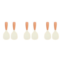 6Pièces Ustensiles Cuisine Cuillères Silicone Antidérapantes