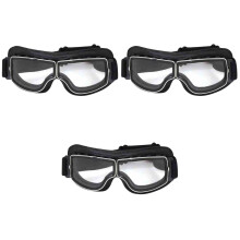 3Pièces Lunettes Cyclisme Extérieur Noir Adhérent Antibuée