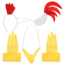 5Ensembles Costume Poussin Coloré Pattes Pour Événements