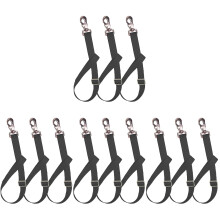12Pièces Bandes Suspendues Nylon Noir Pour Écurie Pâturage
