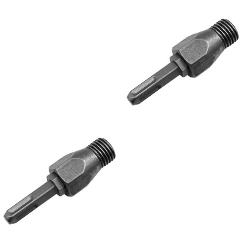 2Pièces Adaptateur Mandrin Perceuse Conversion Bits Usage Industriel