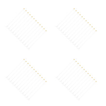 120Pièces Support Ventouse PVC Couleur Multi Pour Fenêtre Auto