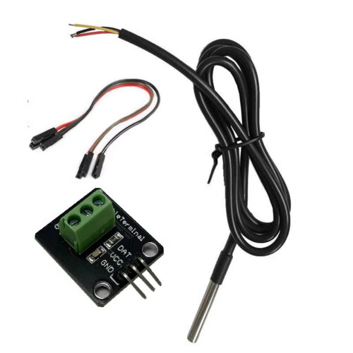 GPIO DS18B20 Temperature Sensorings Module Adapter No External Components With cable
