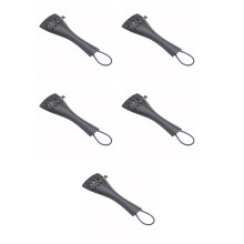 5Stk Violin Tailpiece Mit Feinstimmer Aus Robustem Aluminium Schwarz