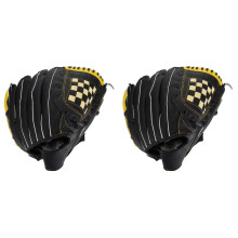 2Pièces Protecteurs Baseball Softball Noir Solides