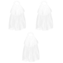 3Pièces Accessoires Fleurs Couronne Pour Mariage