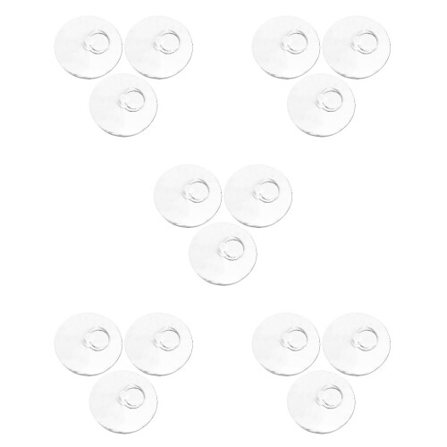 15Pièces Bouchon Drain Acier Inox Pour Argenté
