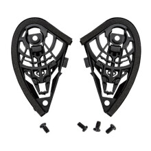 Easy Installation 1 Pair Face Shield Windshield Visors Base with Mount Screw