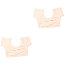 2Pièces Armpit Sweat Guard Veste Femme Khaki Douce Respirante Active