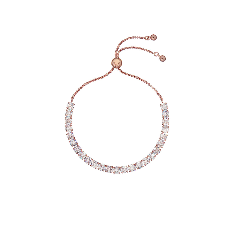 Ted Baker Melrah Icon Crystal Adjustable Tennis Bracelet For Women