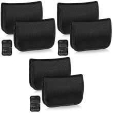 6Pièces Étui De Transport Portable Noir Pour Oxymètre Glucomètre