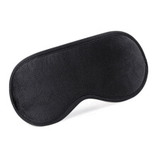 Adjustable Magnetic Closure Eye Mask Light Blocking Comfortable For Night Shifting Black