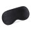 Adjustable Magnetic Closure Eye Mask Light Blocking Comfortable For Night Shifting Black 1