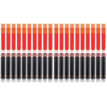 200Pièces Recharge Stylos Plume Couleurs Assorties