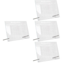 4Ensembles Tableau À Sec Transparent Multifonction
