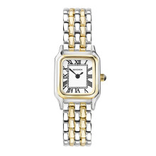Sekonda Monica Women's Quartz Watch with Roman Numerals Analogue Display and Alloy Strap 20 mm White, Two-Tone, Bracelet