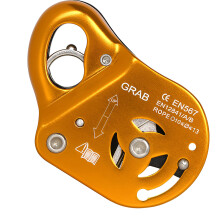 Transportable Rope Grip Quick Release Rappel Device Aluminum Alloy Texture