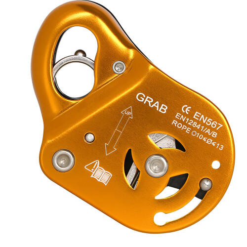 Transportable Rope Grip Quick Release Rappel Device Aluminum Alloy Texture