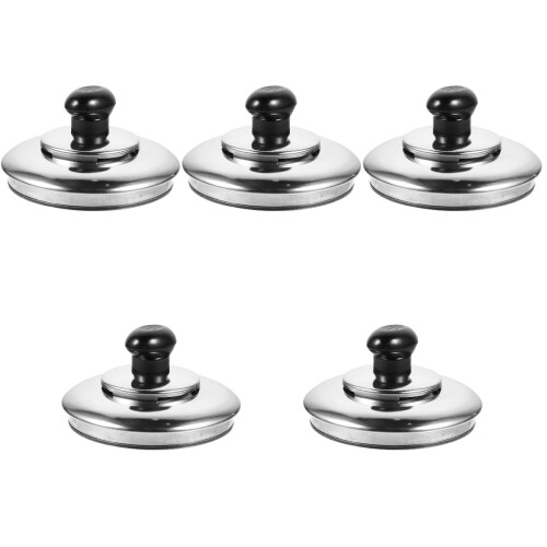 5Pièces Couvercle Bouilloire Sifflet Facile À Installer Argenté