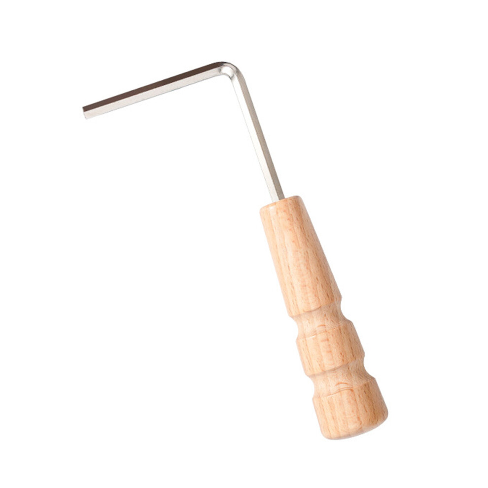 Guitar Adjustment Wrench With Nonslip Wood Grip Guitar Maintenance Tool 7696002611622
