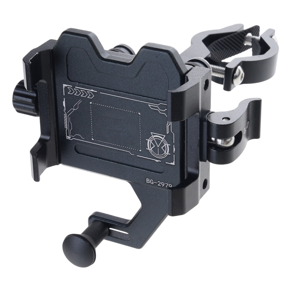 Aluminum Alloy Bicycles Phone Stand Universal Bike Handlebars Phone Mount Clip 7696002525080