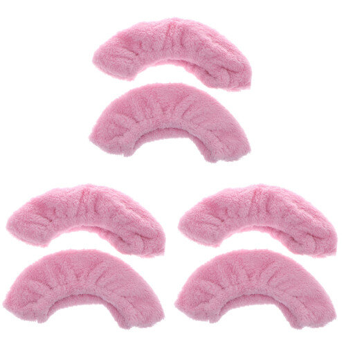 3Pièces Protège Hockey Rose Conception Velours Douce