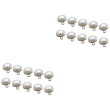 400Pièces Boutons Blancs Ronds Pour Couture