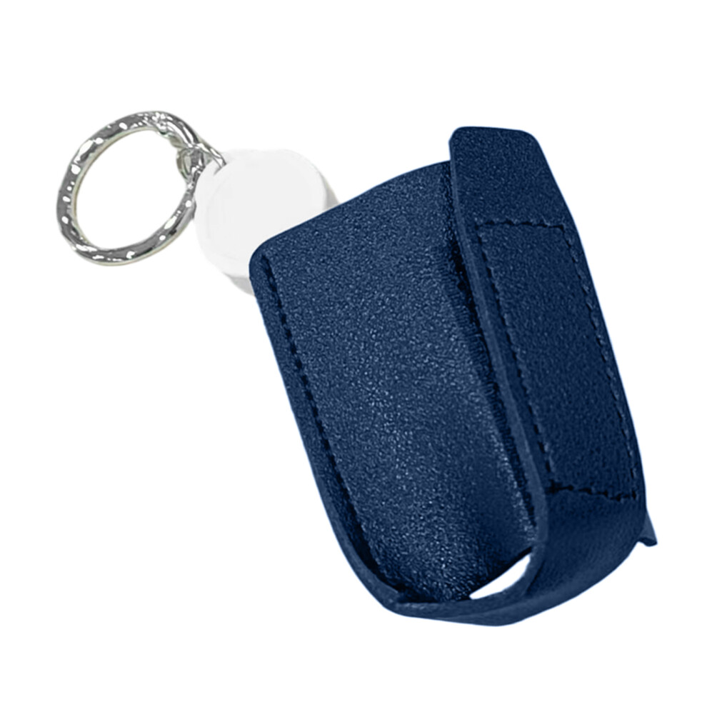 Portable Asthmatic Inhaler Retractable Keychains Organizers Portable Stretch Clip Blue