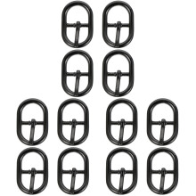 12Pièces Boucles Métalliques Pour Sangles DIY Accessoires