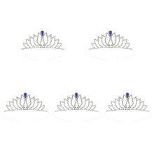 5Pièces Couronnes Enfants Décorations Cheveux Pour Fête