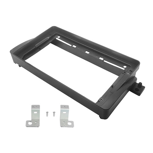 Radio Fascia Panel Replacement 2 Din Stereo Radio Panel Auto Part for E46
