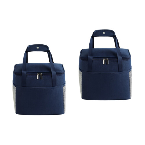 2Pièces Repas Isotherme Bleu Oxford Large