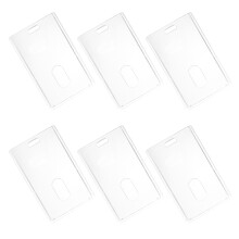 18Pièces Porte-Cartes Id Transparent Pour Et Voyage