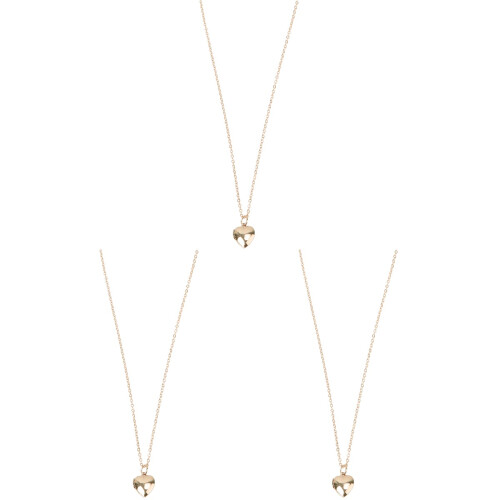 3Pièces Pendentifs Cœur Colliers Cadeau