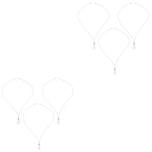 6Pièces D’appareil Auditif Résistant ABS Nylon Anti-Chute