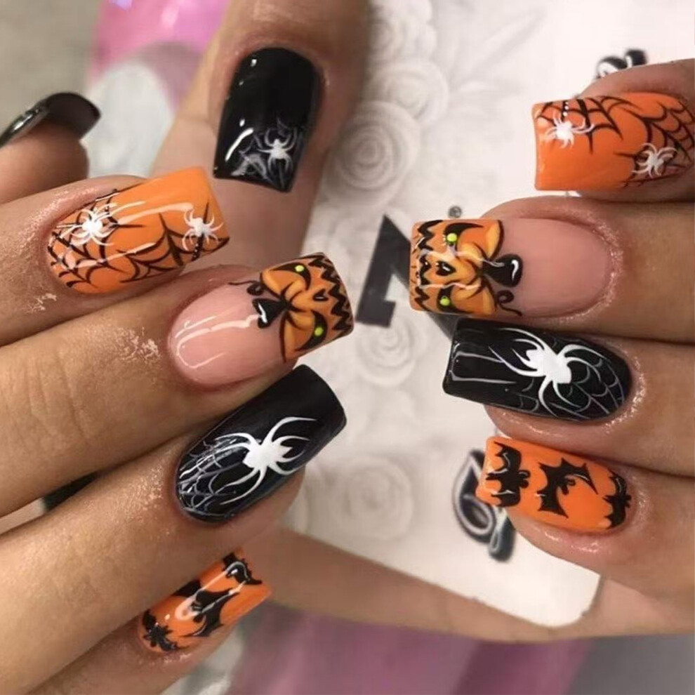 24Pcs Dull Persist Hoofs Halloween Webspinner Internet Art Rose Redden Coffer Fraudulent