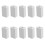 10St Duurzame Plastic Elektronica Behuizing Wit Voor LED Draadbeheer 1