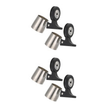4Pièces Sifflet Bouilloire Acier Argenté Usage Polyvalent