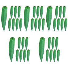50Pièces Gombo Faux En Mousse Vert Décoration Réaliste Éducative