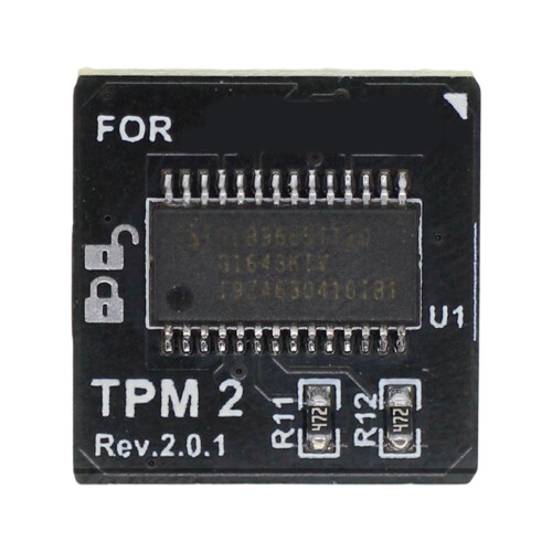 Universals TPM2.0 14Pin Hardware Chip with LPC Interfaces and ABS Construction